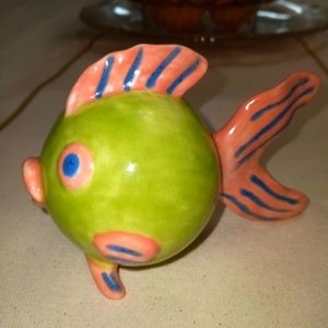 Pretty small ceramic fish